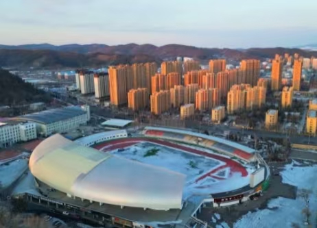 牡丹江北山體育場